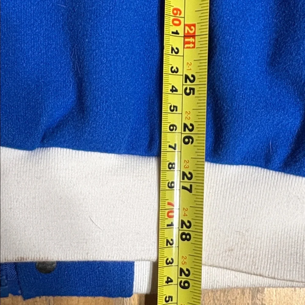 Aelfric Eden Focus Storm Blue and White Varsity Jacket - Picture 8 of 9